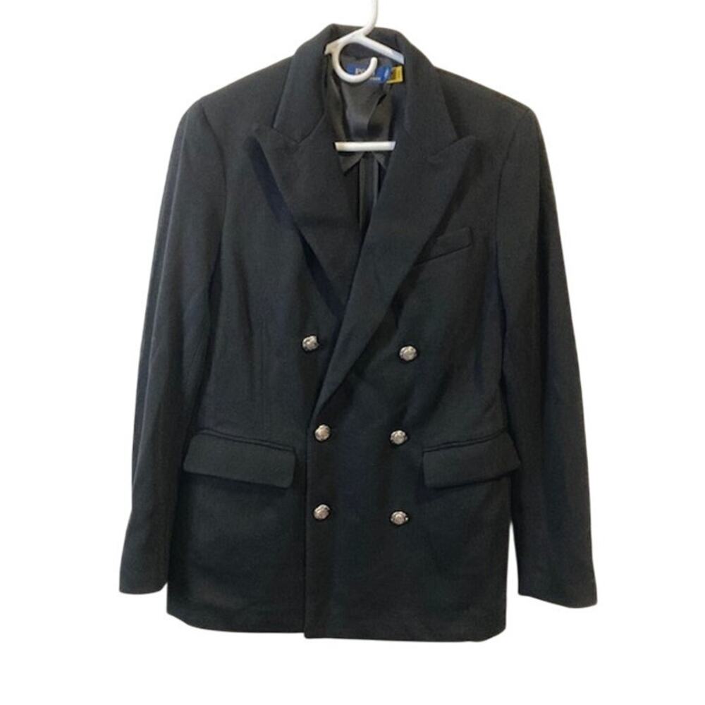 Polo Ralph Lauren women's double breasted cotton blazer.